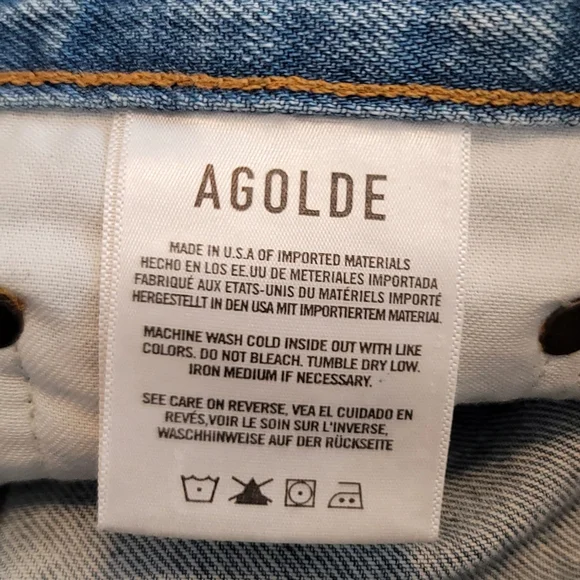 🆕️ Agolde Lana Mid Rise Slice Jeans